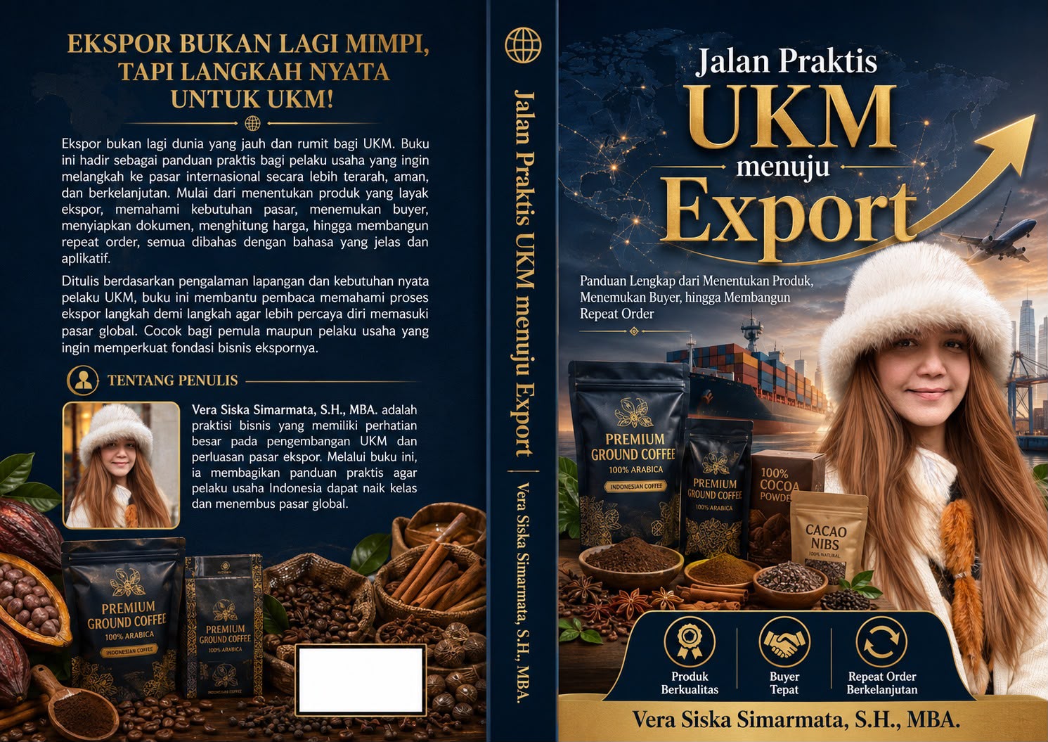 Sampul buku Jalan Praktis UKM Menuju Export